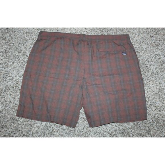 Bundle Lot of 3 Patagonia Thrift Shorts Plaid Striped Flat Front Men's Size 40 - Picture 9 of 16